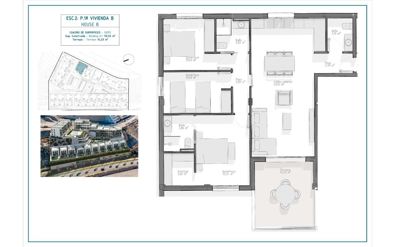Rynek pierwotny - Apartament - Águilas - Playa del Hornillo