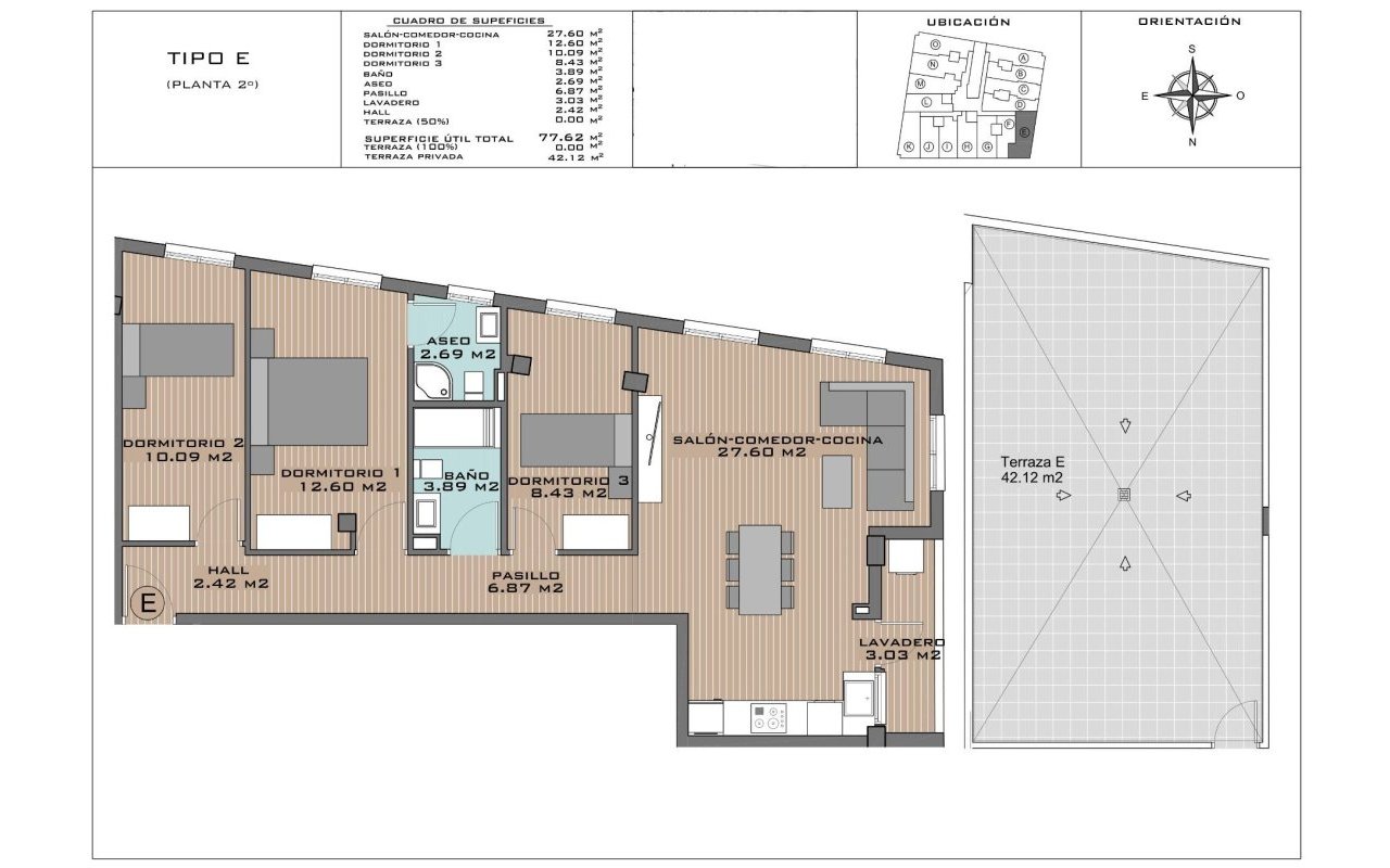 Rynek pierwotny - Daszek - Algorfa - Pueblo