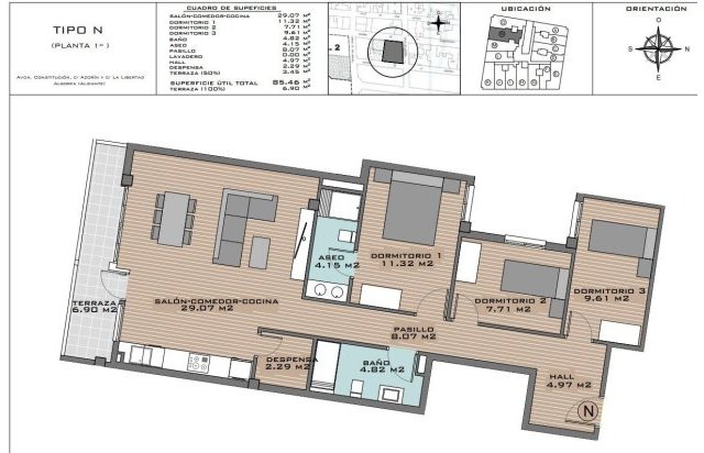 Rynek pierwotny - Apartament - Algorfa - Pueblo