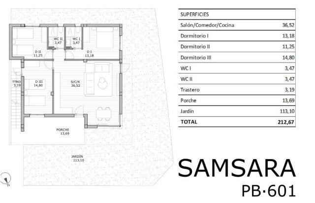 Rynek pierwotny - Bungalow - San Miguel - Pueblo