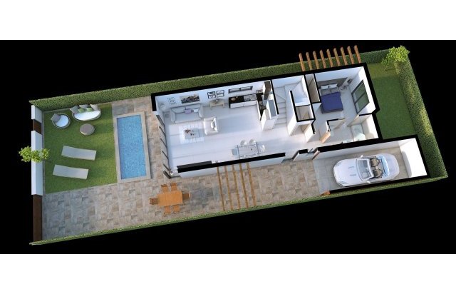 Obra nueva - Villa - Los Alcázares - Torre del Rame