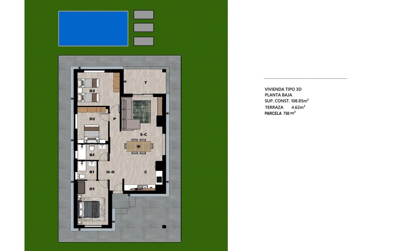Obra nueva - Villa - Moratalla - Campo de San Juan