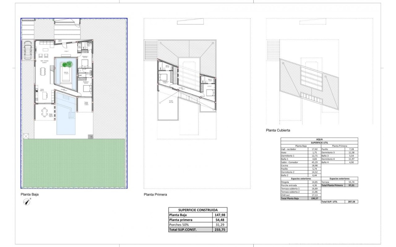 Obra nueva - Villa - BAÑOS Y MENDIGO - Altaona Golf