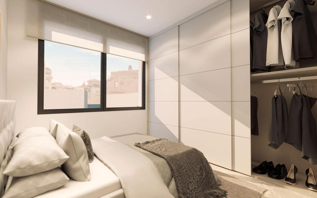Obra nueva - Piso - Torrevieja - Playa del Acequión