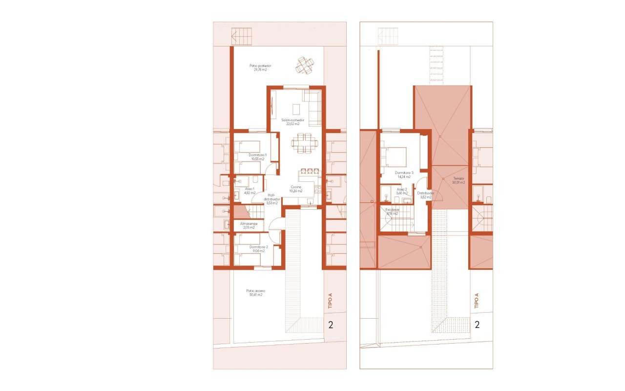 Rynek pierwotny - Town House - BAÑOS Y MENDIGO - Altaona Golf