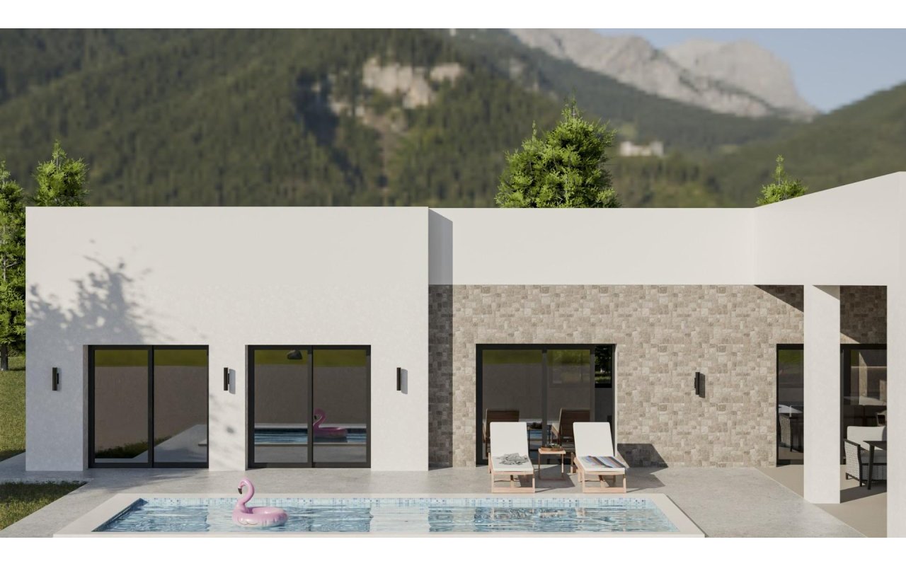 Obra nueva - Villa - Pinoso - Lel