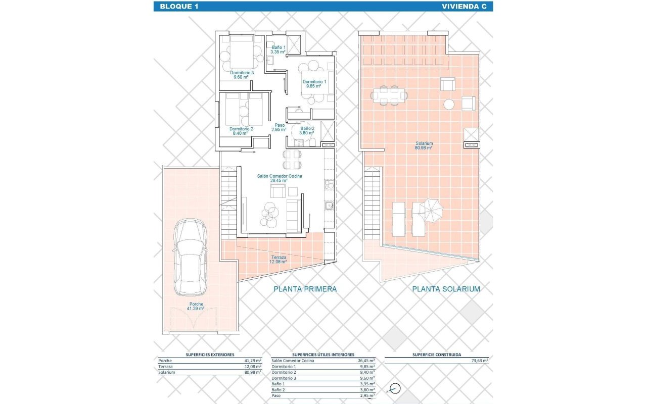 Rynek pierwotny - Bungalow - Pilar de la Horadada - Lo Monte