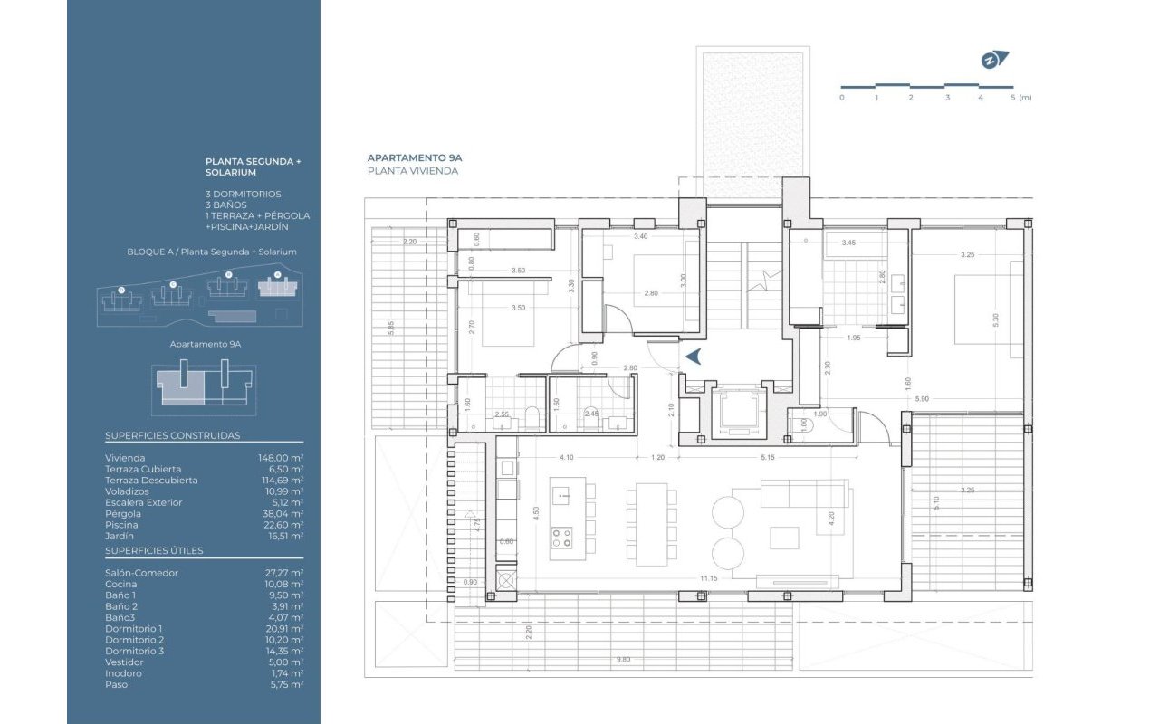 Obra nueva - Ático - La Nucía - Puerto Azul