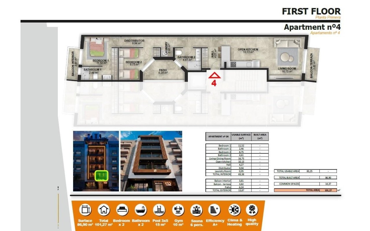 Rynek pierwotny - Apartament - Torrevieja - Playa de El Cura