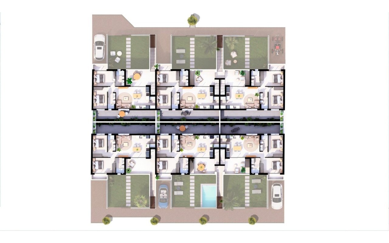 Rynek pierwotny - Bungalow - San Pedro del Pinatar - Lo Pagan, San Pedro del Pinatar