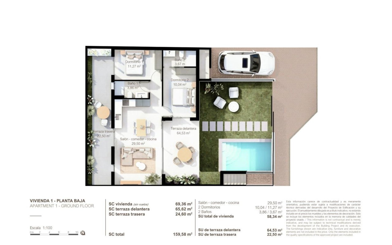 Rynek pierwotny - Bungalow - San Pedro del Pinatar - Lo Pagan, San Pedro del Pinatar