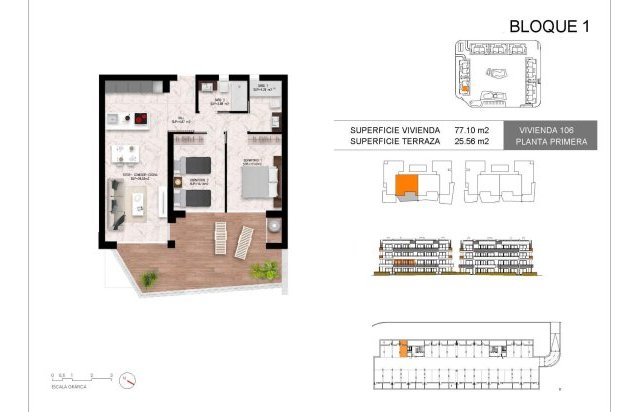 Obra nueva - Piso - Torrevieja - La Siesta
