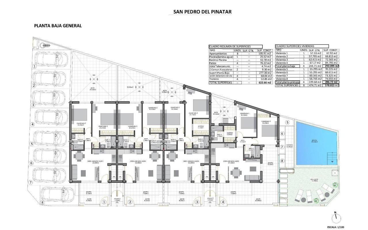 Rynek pierwotny - Bungalow - San Pedro del Pinatar - Los Cuarteros