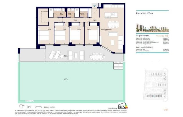 New Build - Ground floor apartment - Almerimar
