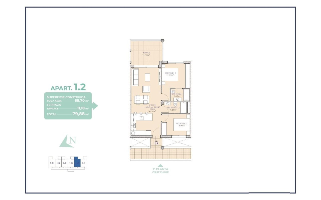 Rynek pierwotny - Apartament - Los Alcázares - Serena Golf