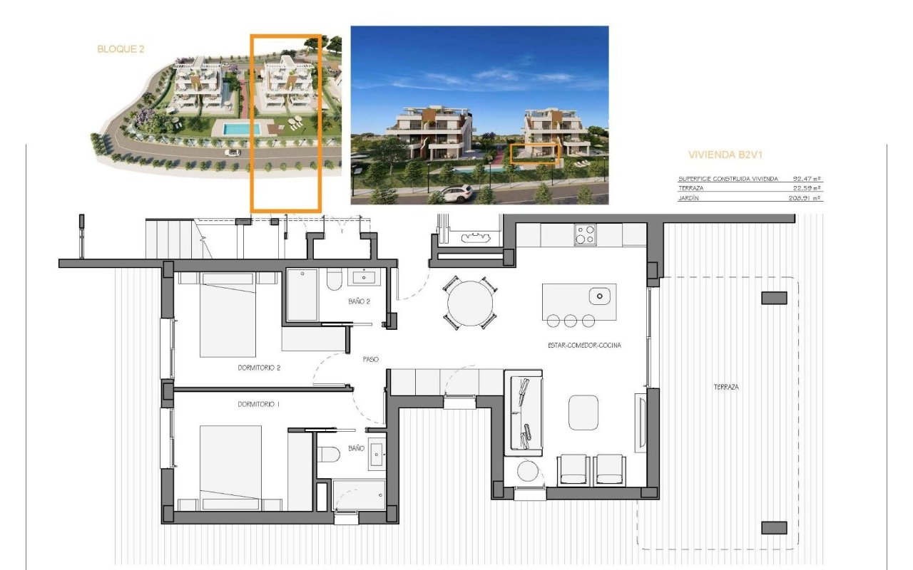 Rynek pierwotny - Apartament - Fuente Álamo - Hacienda del Alamo