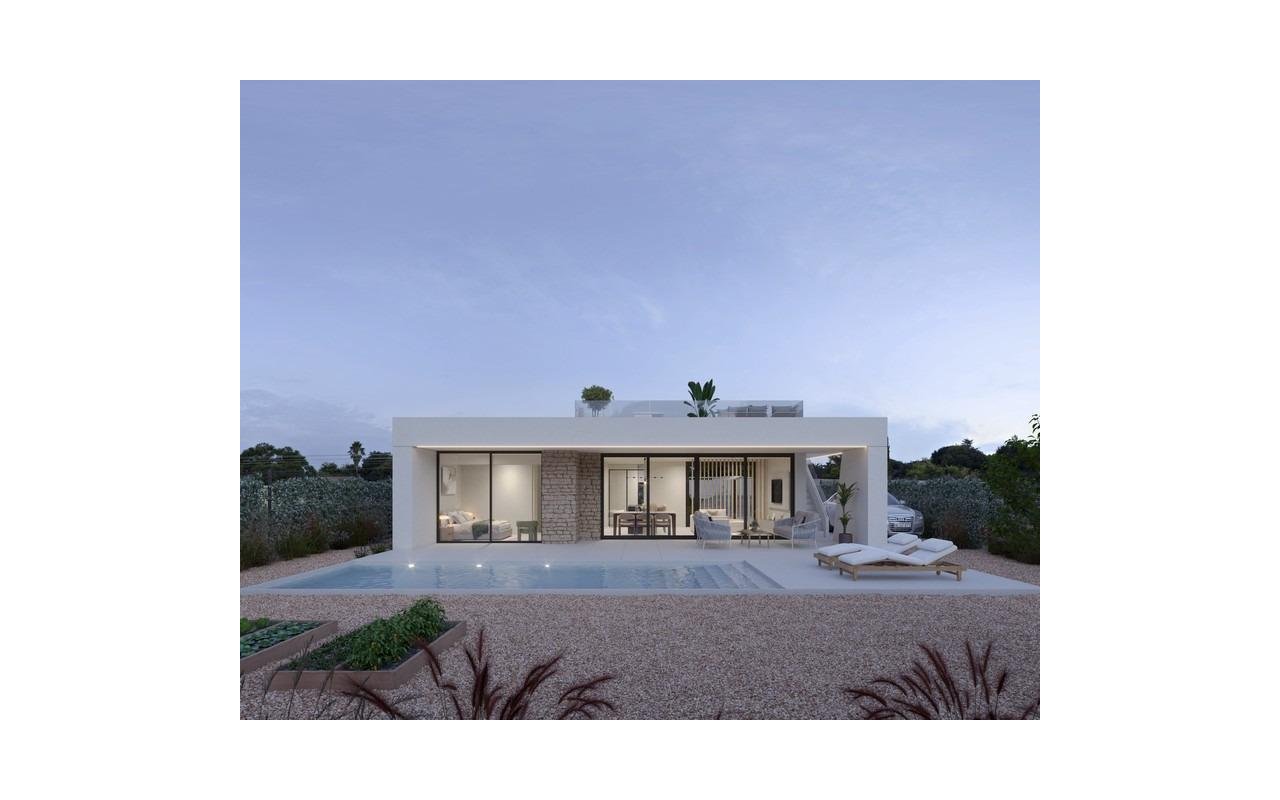 Obra nueva - Villa - Fuente Álamo - Hacienda del Alamo