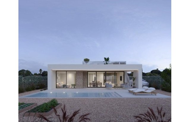 Obra nueva - Villa - Fuente Álamo - Hacienda del Alamo