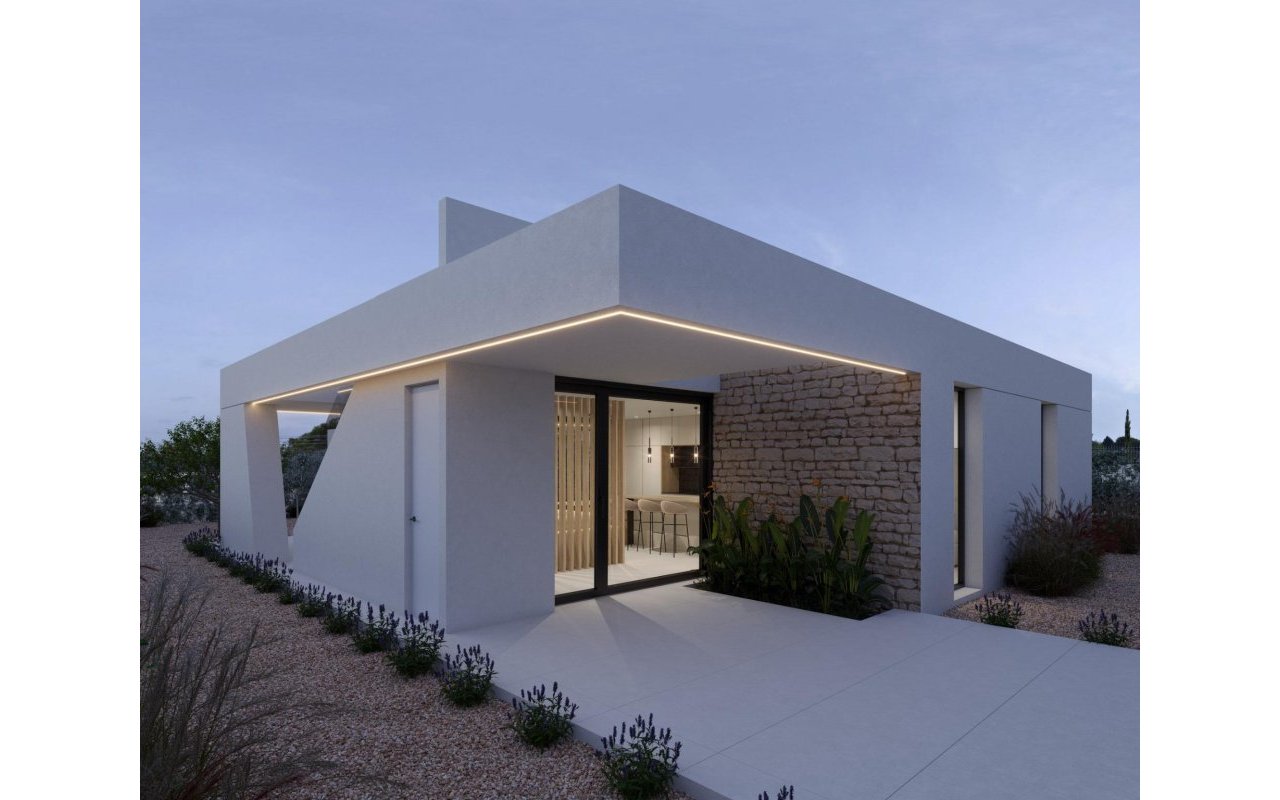 Obra nueva - Villa - Fuente Álamo - Hacienda del Alamo