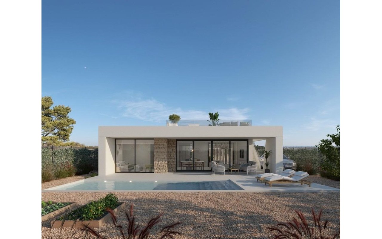 Obra nueva - Villa - Fuente Álamo - Hacienda del Alamo