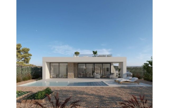 Obra nueva - Villa - Fuente Álamo - Hacienda del Alamo