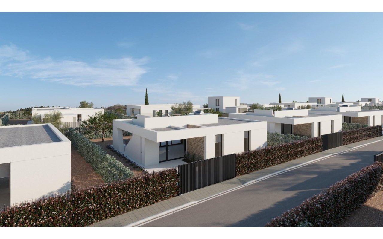 Obra nueva - Villa - Fuente Álamo - Hacienda del Alamo