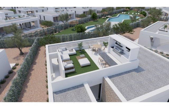 Obra nueva - Villa - Fuente Álamo - Hacienda del Alamo