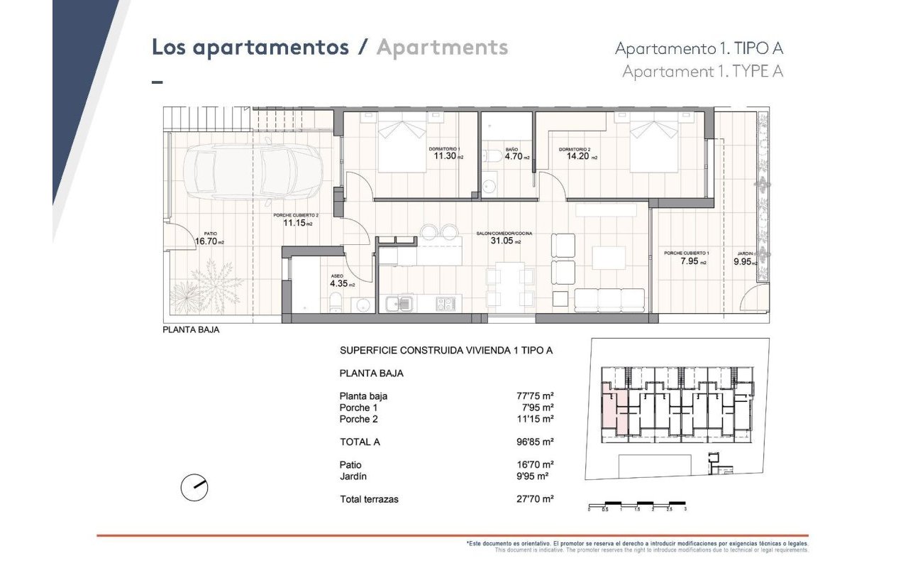 Obra nueva - Bungalow - Pilar de la Horadada - pueblo