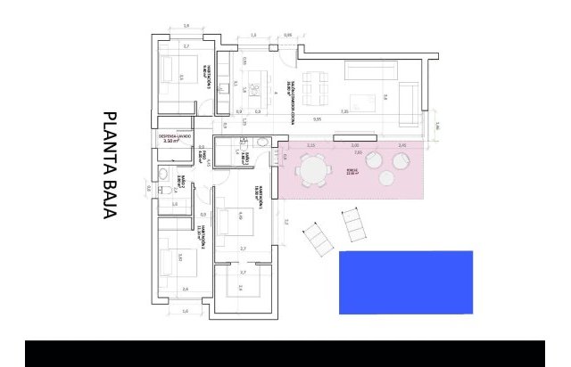 Obra nueva - Villa - Monforte del Cid - La Capitana