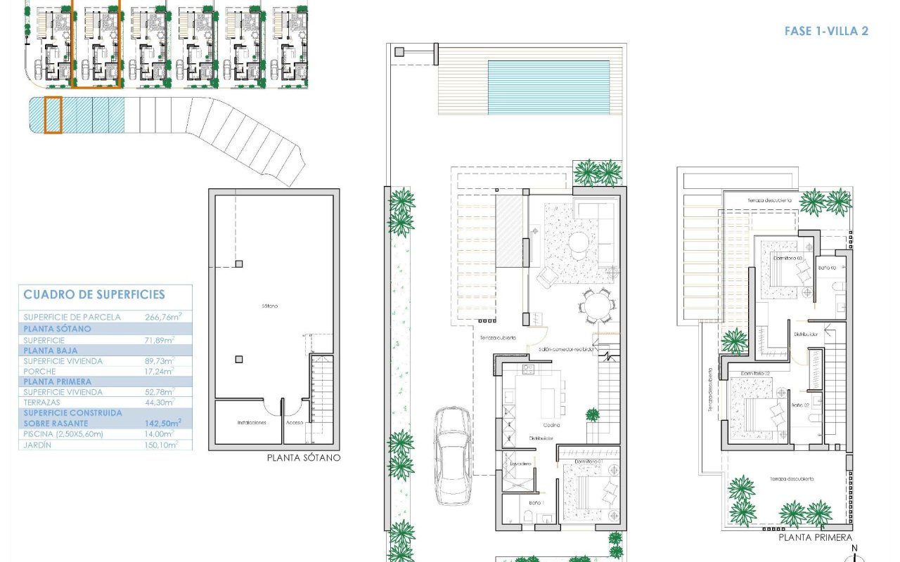 Obra nueva - Villa - Los Alcázares - Santa Rosalia Lake and Life Resort
