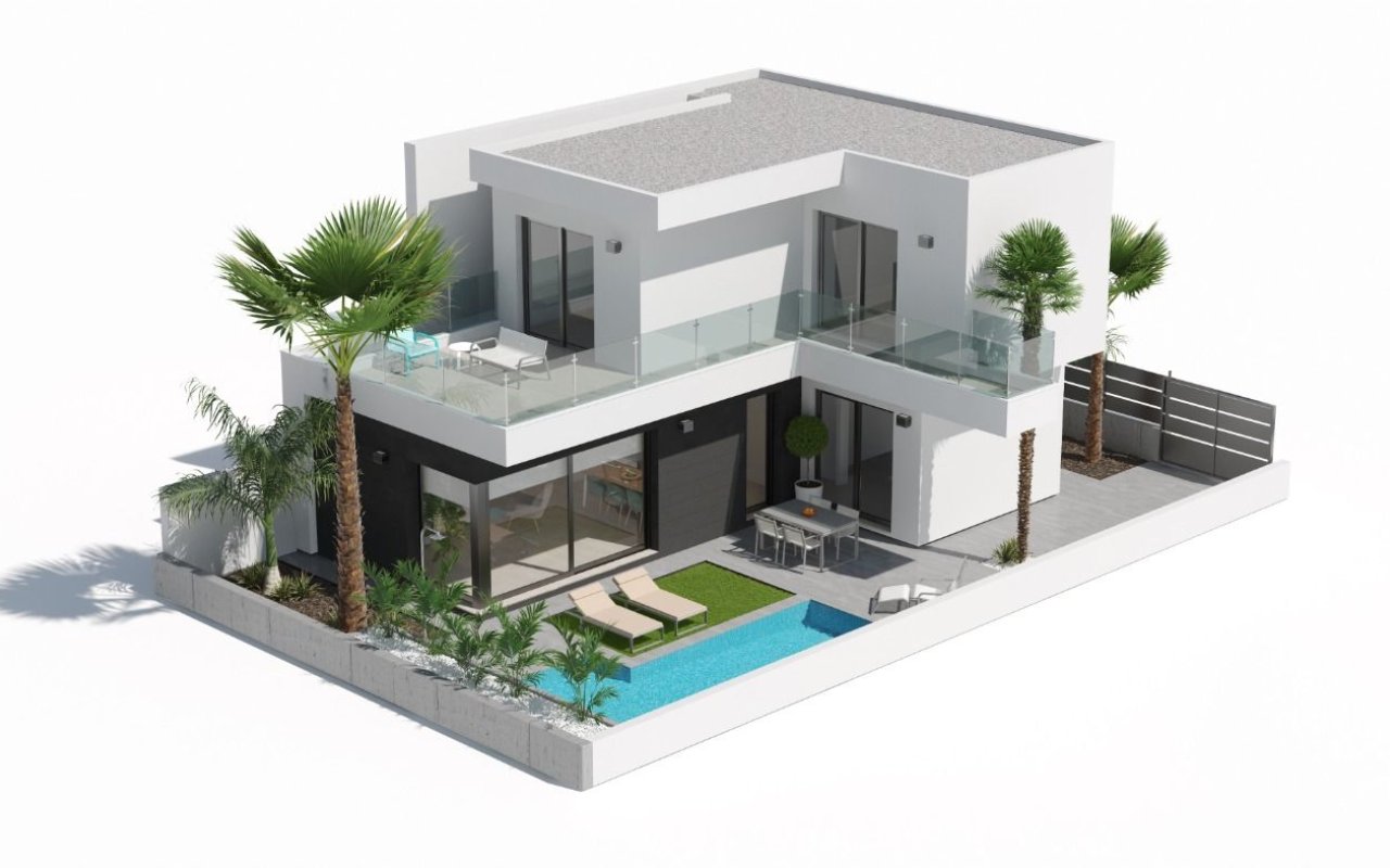 Obra nueva - Villa - San Javier - Roda Golf