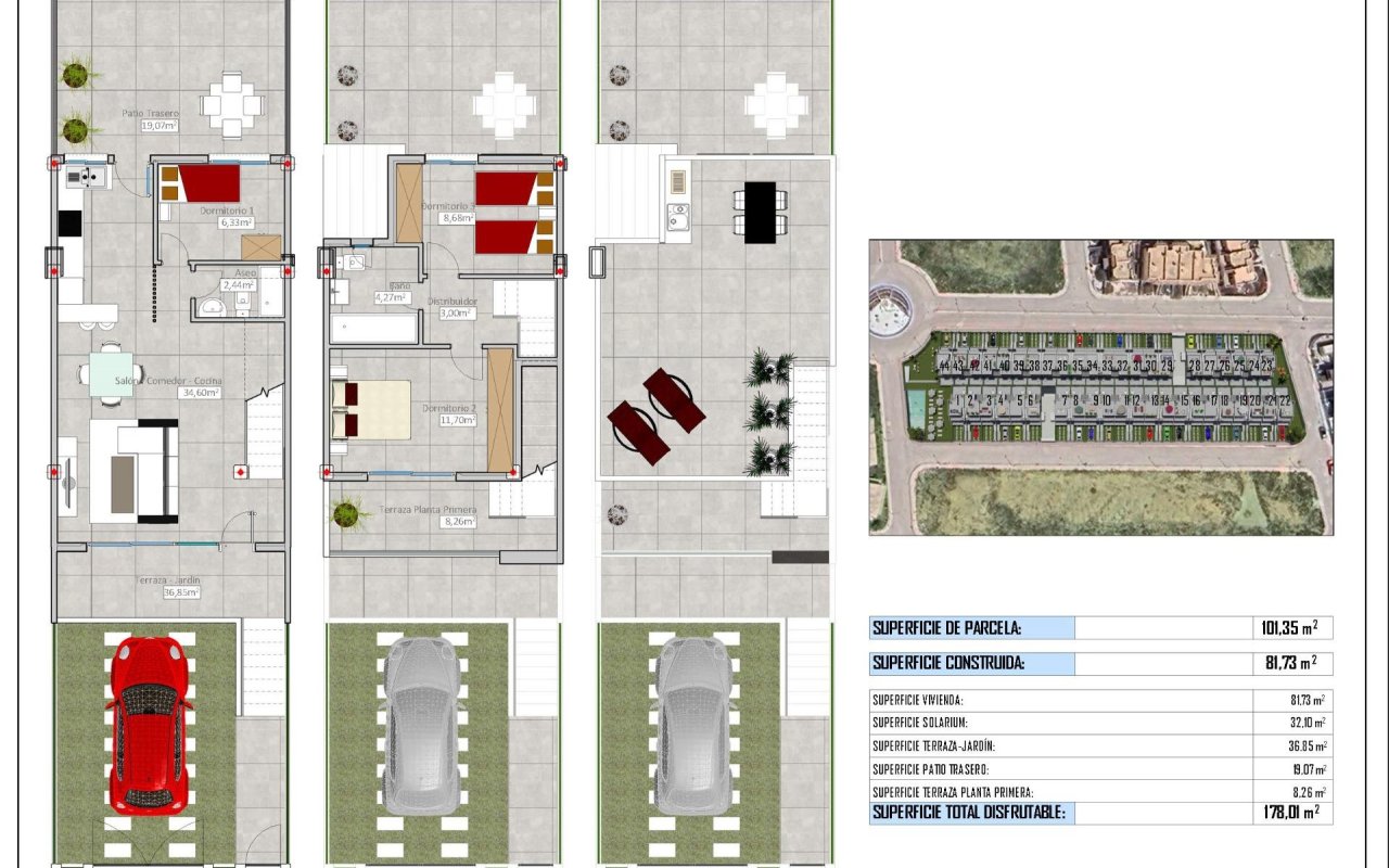 Obra nueva - Town House - Cox - San Fernando