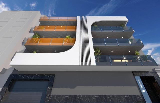 Obra nueva - Piso - Torrevieja - Centro