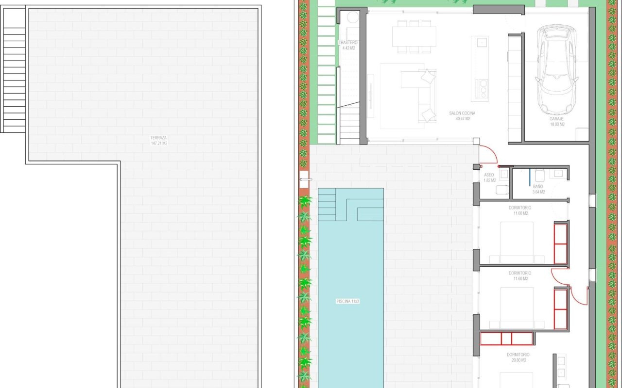 New Build - Villa - Los Alcázares - Serena Golf