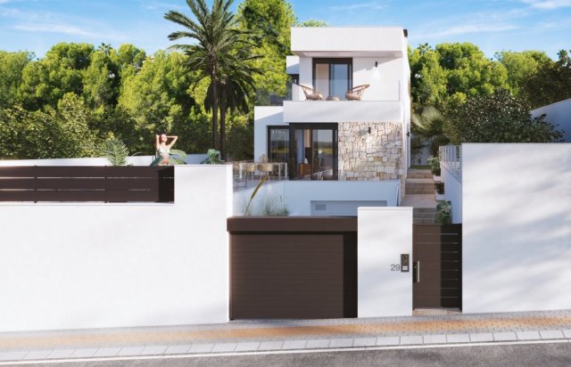 Obra nueva - Villa - Finestrat - Sierra cortina
