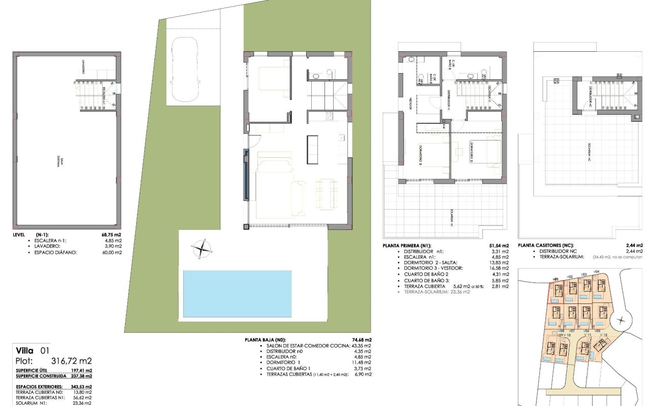 Rynek pierwotny - Villa - San Miguel - Cerro del Sol