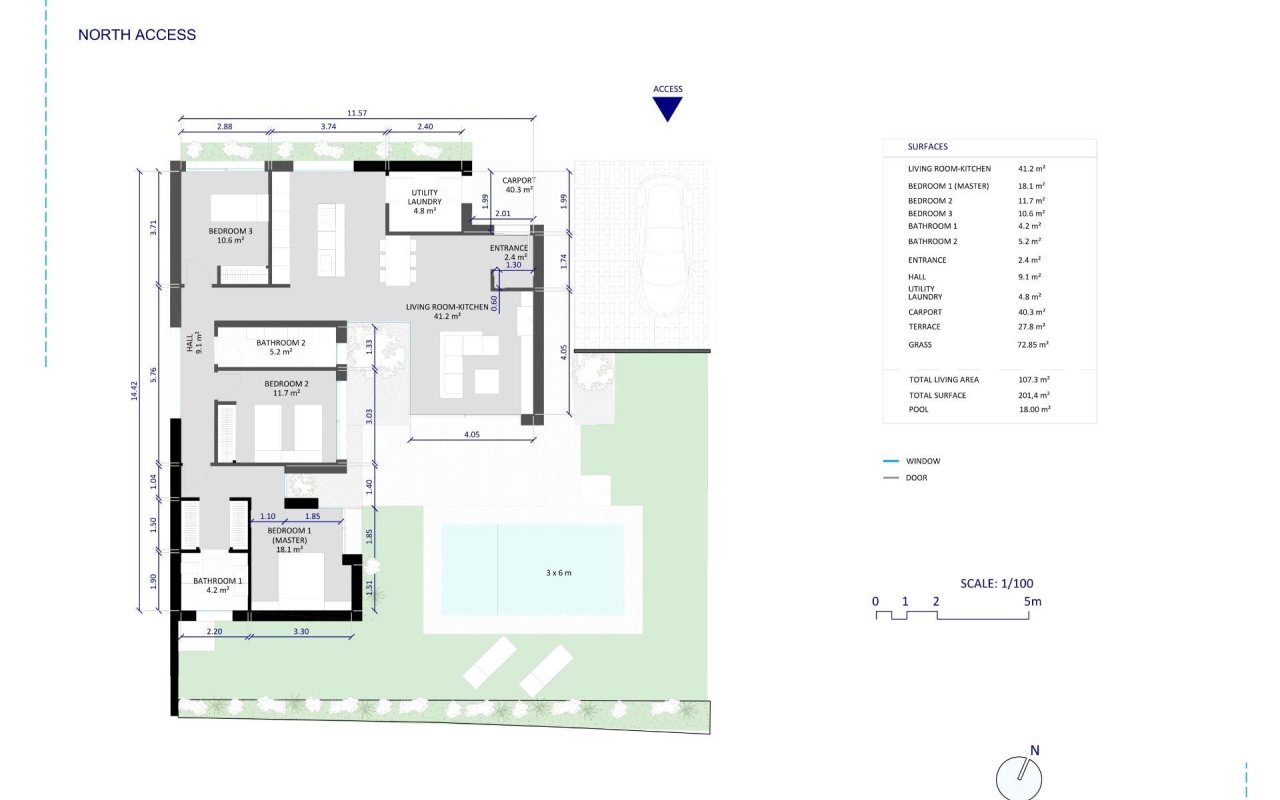 New Build - Villa - BAÑOS Y MENDIGO - Altaona Golf