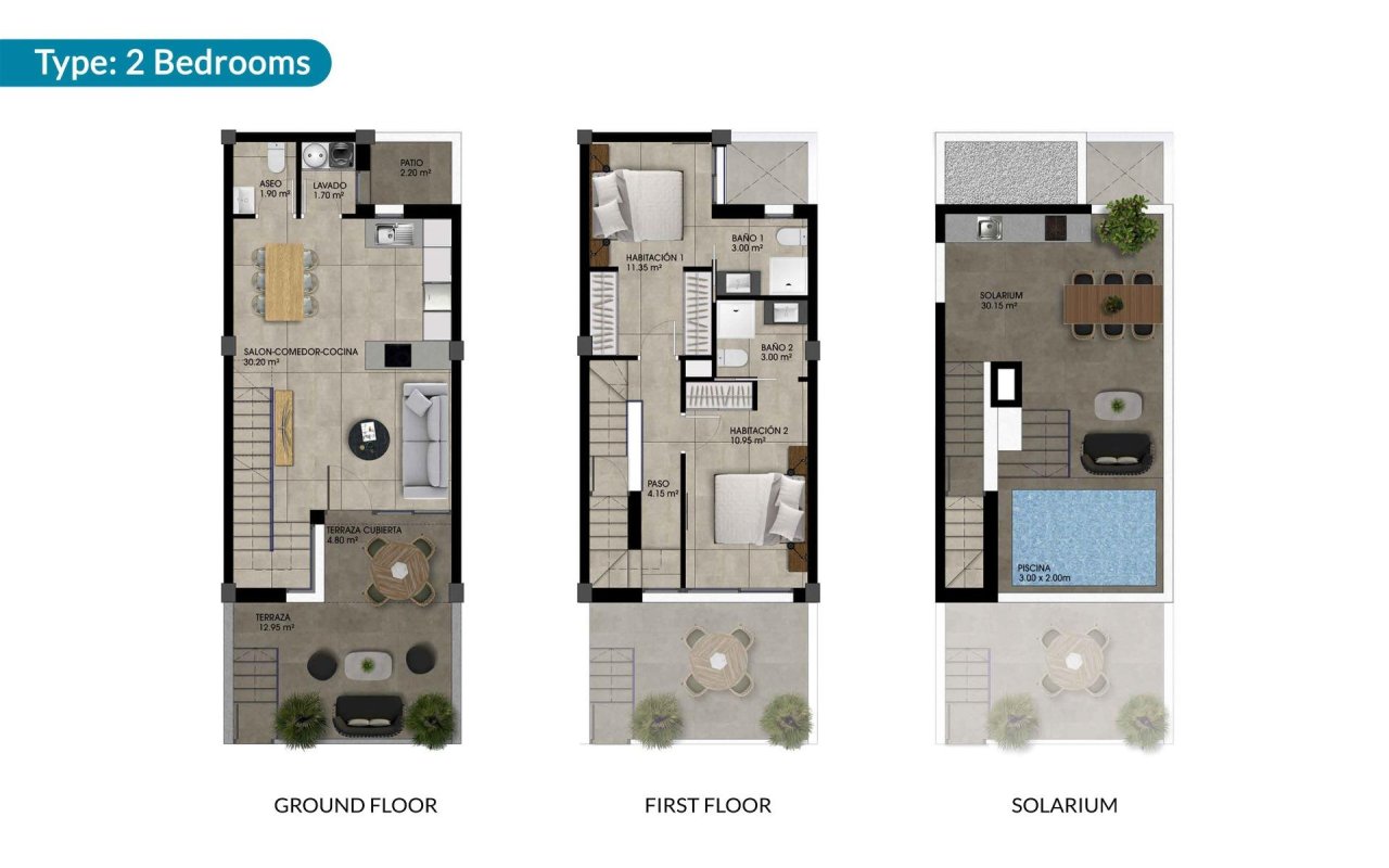 New Build - Town House - Dolores - Sector 2