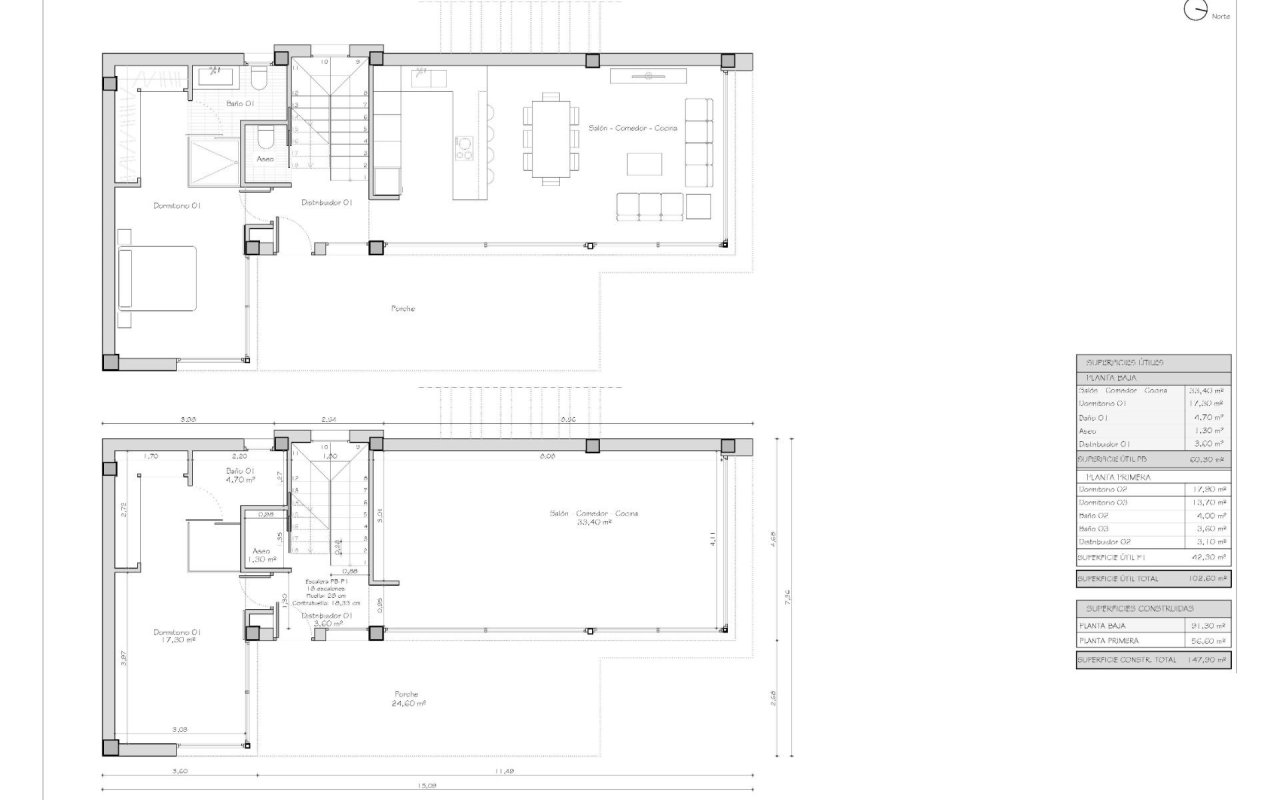 Obra nueva - Villa - Orihuela Costa - PAU 26