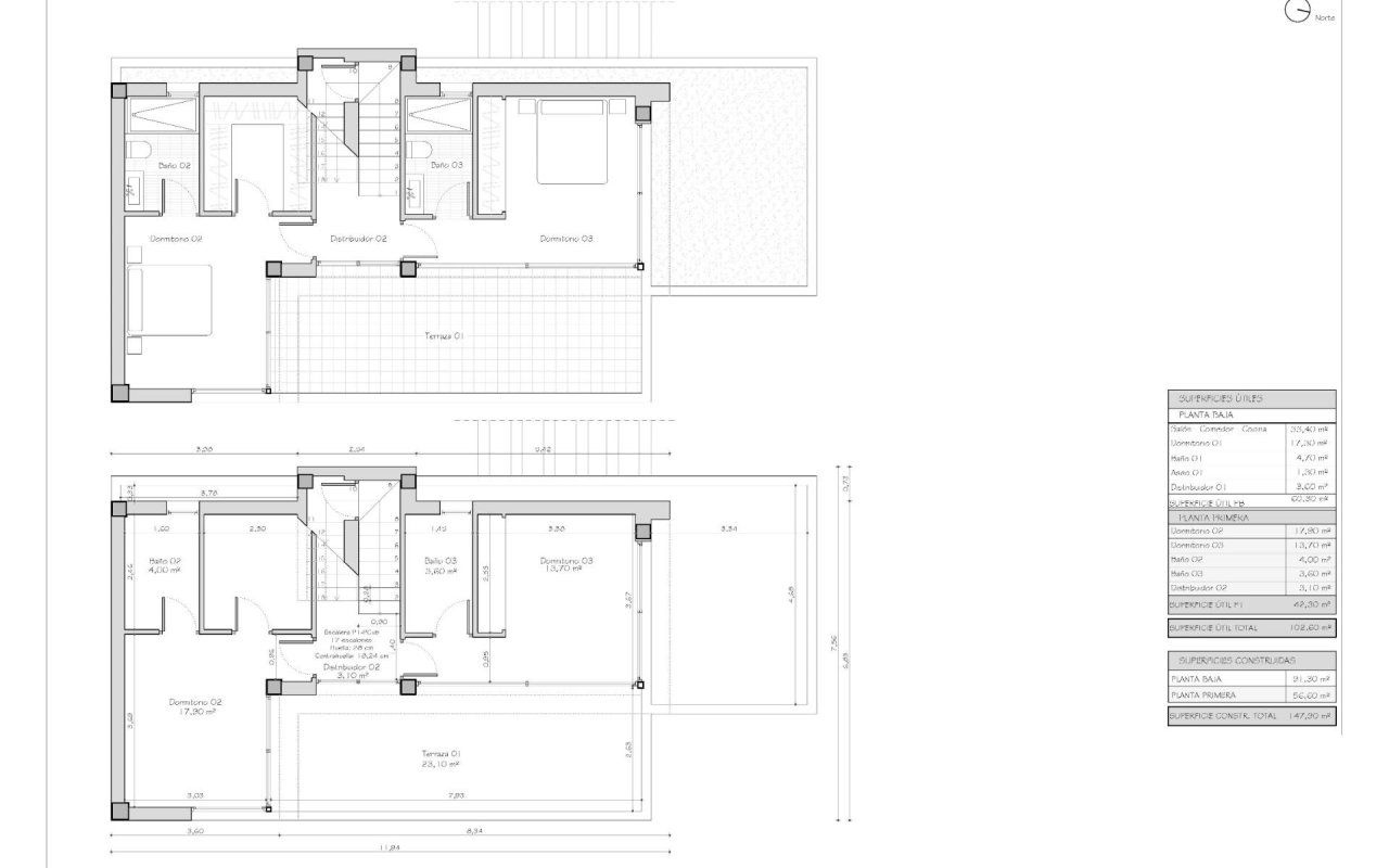 Obra nueva - Villa - Orihuela Costa - PAU 26