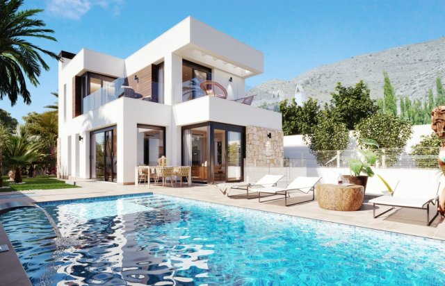 Obra nueva - Villa - Finestrat - Sierra cortina