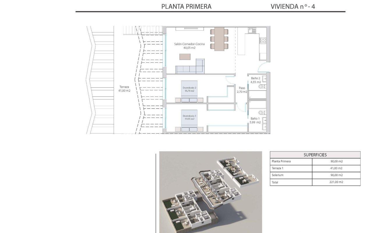 New Build - Bungalow - Finestrat - Balcon de finestrat
