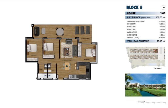 New Build - Apartment - Los Alcázares - La Serena Golf