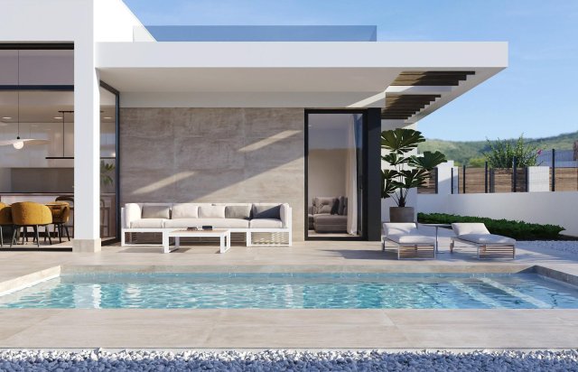 Obra nueva - Villa - Fuente Álamo - Hacienda del Alamo