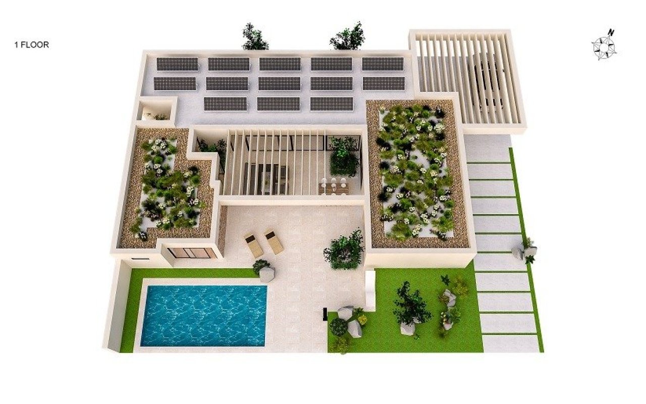 Obra nueva - Villa - BAÑOS Y MENDIGO - Altaona Golf