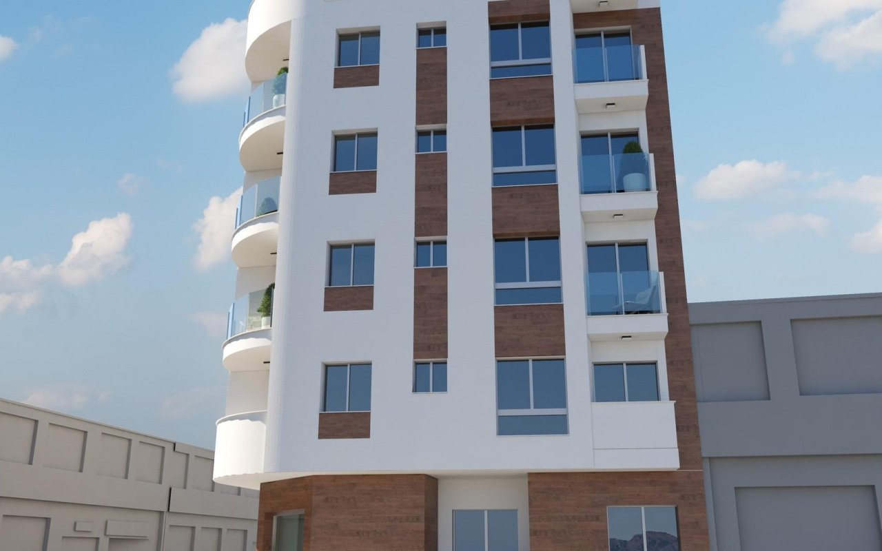 Obra nueva - Piso - Torrevieja - Centro