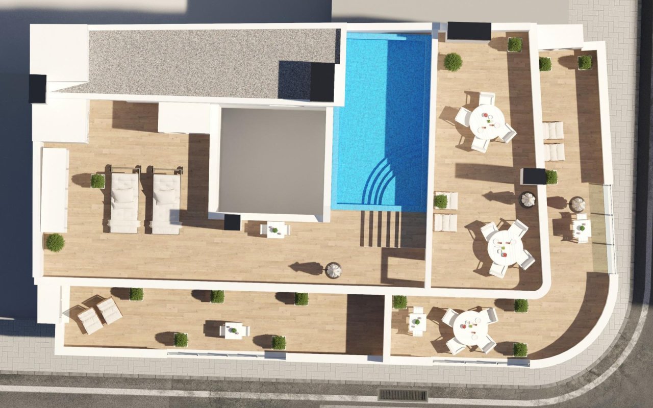 Obra nueva - Piso - Torrevieja - Centro