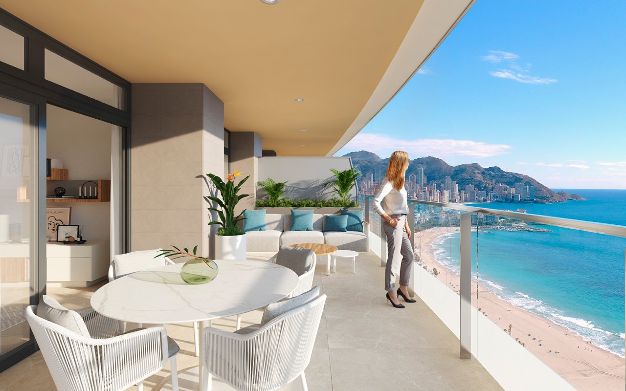 Obra nueva - Piso - Benidorm - Spain
