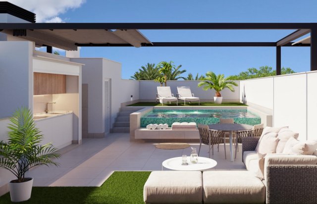 Obra nueva - Bungalow - Pilar de la Horadada - parques de Andromeda
