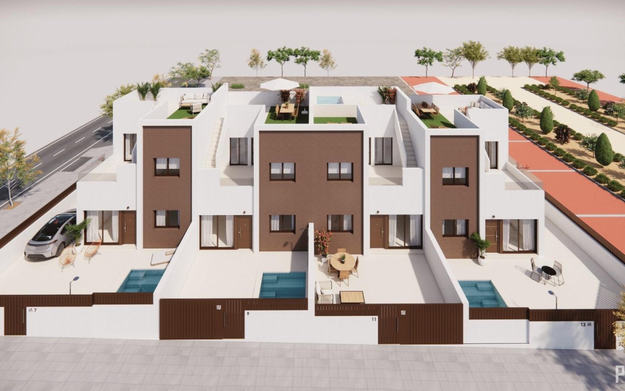 Obra nueva - Villa - Pilar de la Horadada - Barrio los Segundas
